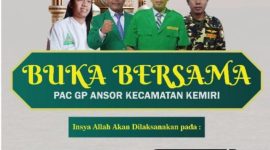 acara ini bertujuan untuk memperkuat tali silaturahmi antaranggota dan masyarakat. (Dok. GP. Ansor Kemiri) 