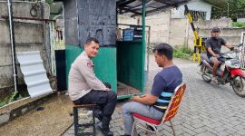 Potret: Bripka Dolfi Suhandi Ciptakan Kamtibmas Kondusif menjelang Lebaran. (Dok. Humas) 