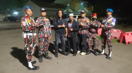 Laskar Merah Putih dan Polsek Rajeg Gelar Patroli Kamtibmas Menjelang Lebaran 2025. (Foto: Istimewa)