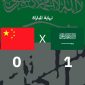 Hasil Laga Kualifikasi Piala Dunia 2026 Zona Asia antara Arab Saudi mewalan China. (Tangkapan Layar Instagram/@saudint)