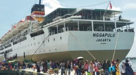 Potret KM Nggapulu. (Dok. Pelni)