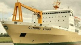 Potret KM Gunung Dempo. (Foto: Dok. Pelni)