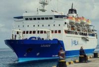 Informasi jadwal kapal Pelni dari Labuan Bajo ke Benoa Maret 2025. Rute, harga tiket Rp272.000, dan durasi perjalanan hingga 1 hari 11 jam. (Foto: Dok. Pelni)