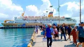 Cek jadwal terbaru kapal Pelni KM Ciremai Maret-April 2025 dan pesan tiket secara online lewat website atau aplikasi Pelni. (Foto Kapal Pelni/Dok. Pelni)