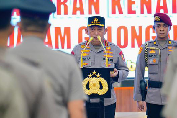 Peningkatan Karier dan Penyegaran, Kapolri Lakukan Mutasi Terbesar,  1.255 Personel Dimutasi. Potret Listyo Sigit Prabowo. (Foto: DOK. Hums Polri)