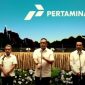 Direktur Utama PT Pertamina, Simon Aloysius Mantiri, memberikan pernyataan terkait evaluasi proses bisnis dan pembentukan Tim Crisis Center untuk memperbaiki tata kelola perusahaan pasca skandal korupsi. (Dok. Pertamina)
