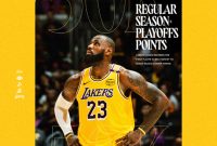 LeBron James terus mengukir sejarah, melampaui 50.000 poin dan memecahkan rekor demi rekor di usia 40. Sang Raja belum selesai. (instagram.com/lakers)