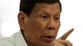 Rodrigo Duterte ditangkap di Manila pada 11 Maret 2025 atas perintah ICC terkait perang narkoba yang menyebabkan ribuan kematian. Potret Duterte. (Foto: Istimewa)