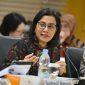 Sri Mulyani, Menteri Keuangan Republik Indonesia, mengikuti Rapat Kerja dengan Dewan Perwakilan Daerah (DPD) pada tanggal 18 Februari 2025 di Gedung DPR MPR Senayan. Rapat ini membahas topik penting mengenai Kinerja APBN 2024 dan Arah Strategi Kebijakan Fiskal 2025, serta membahas upaya Harmonisasi Kebijakan Fiskal Pusat (APBN) dan Daerah (APBD). //instagram.com/smindrawati)