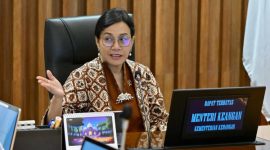 Potret Menteri Keuangan Sri Mulyani saat Courtesy Meeting Bersama Duta Besar Jepang dan CIO Development Bank of Japan, Jakarta, 6 Maret 2025. (Foto: instagram.com/smindrawati)