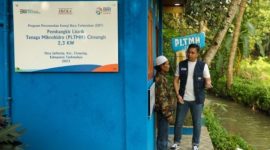 BRI Peduli bangun PLTMH di Desa Jatihurip, Tasikmalaya, untuk mendukung ekonomi mandiri, energi terbarukan, dan penghematan listrik. (Dok. BRI)