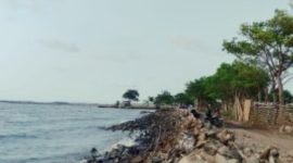 Potret Pantai Tanjung Kait, Tangerang, Banten. (Dok. Pribadi/Metrosiar)