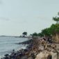 Potret Pantai Tanjung Kait, Tangerang, Banten. (Dok. Pribadi/Metrosiar)