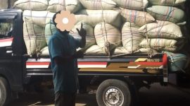 Pelaku penipuan gabah petani di Desa Patra Manggala, Kecamatan Kemiri, Kabupaten Tangerang, Banten, berinisial IPL bin MN masih bebas berkeliaran, wargapun geram dan akan membawa kasus ini ke pihak berwajib. (Foto: Metrosiar/AT)
