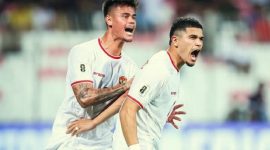 Pemain Timnas Indonesia Mees Hilgers dan Ragnar Oratmangoen siap tempur melawan Bahrain. (Dok. PSSI)