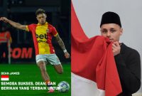 Kehadiran Dean James tentu memberikan tambahan berharga bagi skuad Garuda. Pemain asal Leiden, Belanda ini menjadi pilihan utama di lini belakang Go Ahead Eagles musim ini dengan mencatatkan 20 penampilan di Liga Belanda. 
(Kolase: instagram.com/gaeagles-erickthohir)