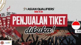 Link pembelian tiket pertandingan Timnas Indonesia vs Bahrain. Pastikan membeli melalui jalur resmi untuk pengalaman menonton yang aman dan nyaman! (Dok. PSSI)