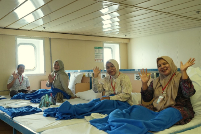 Potret penumpang kapal Pelni. (Dok. Pelni)