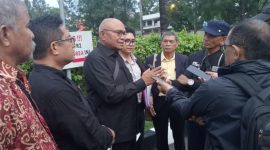 FKKF laporkan empat terduga penyerobotan tanah di Nangahale ke Polda NTT, terkait perusakan fasilitas dan pelanggaran hukum di lahan PT Krisrama. (Dok. Istimewa)