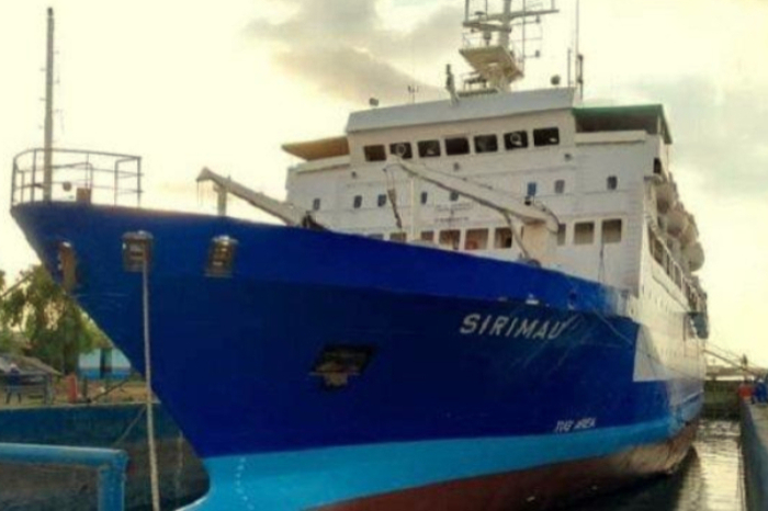 Jadwal kapal Pelni Baubau–Ambon Manise Agustus 2025 lengkap dengan tarif KM Nggapulu, Gunung Dempo, Leuser, dan Sirimau. Potret KM Sirimau. (Foto: Dok. Pelni)