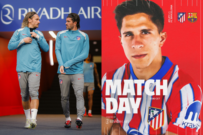 Prediksi Atletico Madrid vs Barcelona, La Liga 2024/2025, Senin dini hari WIB. (Facebook Atl Madrid)
