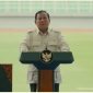 Potret Presiden Prabowo Subianto saat meresmikan 17 stadion bertaraf internasional, di Stadion Gelora Delta Sidoarjo, Jawa Timur. (TL YouTube Sekretariat Presiden)