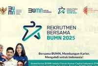 Rekrutmen Bersama BUMN 2025 buka 2.000+ lowongan di 107 perusahaan, terbuka untuk fresh graduate dan profesional, serta inklusif untuk disabilitas. (Foto: Dok. FHCI BUMN)