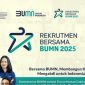 Rekrutmen Bersama BUMN 2025 buka 2.000+ lowongan di 107 perusahaan, terbuka untuk fresh graduate dan profesional, serta inklusif untuk disabilitas. (Foto: Dok. FHCI BUMN)