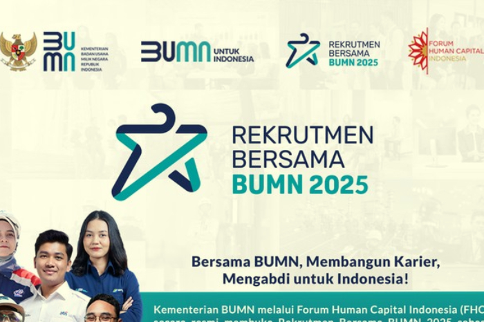Rekrutmen Bersama BUMN 2025 buka 2.000+ lowongan di 107 perusahaan, terbuka untuk fresh graduate dan profesional, serta inklusif untuk disabilitas. (Foto: Dok. FHCI BUMN)