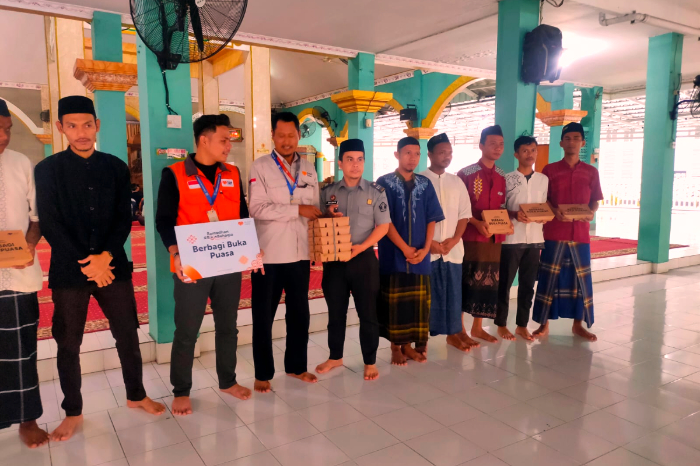 Wujud kepedulian di Bulan Suci Ramadan, Rumah Zakat Gelar Buka Puasa Bersama Warga Binaan Lapas Tangerang, Banten. 