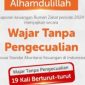 Wajar Tanpa Pengecualian untuk Rumah Zakat dalam laporan keuangan tahun 2024. (Foto: Dok. Rumah Zakat)