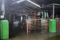 Banjir kembali merendam Perumahan Sawangan Asri, Depok, Jawa Barat. (Dok. Warga)