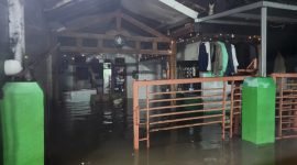 Banjir kembali merendam Perumahan Sawangan Asri, Depok, Jawa Barat. (Dok. Warga)