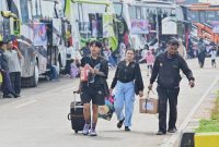 Program ini bertujuan untuk mengurangi kepadatan kendaraan pribadi di jalan raya serta meningkatkan keselamatan pemudik. (Dok. Istimewa) 