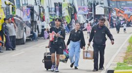 Program ini bertujuan untuk mengurangi kepadatan kendaraan pribadi di jalan raya serta meningkatkan keselamatan pemudik. (Dok. Istimewa) 