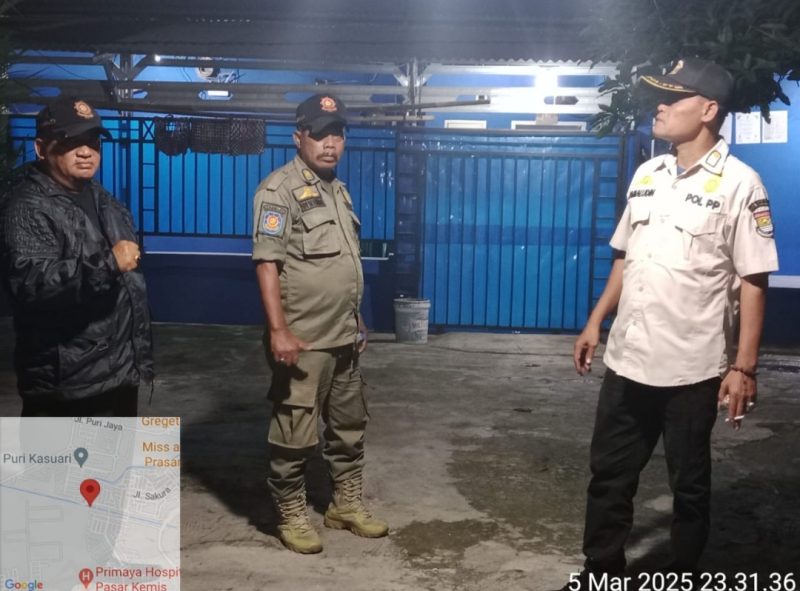 Camat Pasar Kemis mengimbau pelaku usaha untuk mematuhi Surat Edaran Bupati No. 2/2025 guna mendukung ibadah Ramadan yang khusyuk, dengan monitoring berkala. (Istimewa)