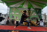 Ketua LAPBAS Korcam Kemiri Itay berkomitmen untuk terus hadir di tengah masyarakat,mendukung kegiatan yang positif, serta menjaga keamanan dan ketertiban bersama. (Dok. Tangkapan Layar Ahmad/Metrosiar) 