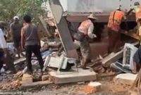 Potret Reruntuhan gedung akibat gempa (Dok. Istimewa) 