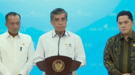 Menteri Kabinet Merah Putih berkumpul di Istana Merdeka untuk bahas solusi bagi karyawan PT Sritex yang terdampak PHK. (YouTube Sekretariat Presiden)