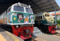 KA Argo Anjasmoro Rute Surabaya Pasarturi - Gambir Hadir dengan Desain Khusus untuk Angkutan Lebaran 2025. (Humas Daop 8 Surabaya)