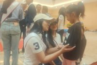 Trauma healing anak-anak korban banjir di Bekasi oleh Putri Indonesia Regional Jawa Barat dan Banten. (Istimewa)