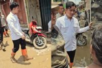 Wapres Gibran tinjau lokasi banjir di Bekasi, tindak lanjut arahan Presiden Prabowo, dan ajak warga bantu di tengah bulan Ramadan. (Instagram.com/@gibran.rakabuming)