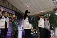 Program ini secara resmi dilepas oleh Bupati Tangerang, Moch. Maesyal Rasyid, didampingi Wakil Bupati, Intan Nurul Hikmah. (Dok. Istimewa) 