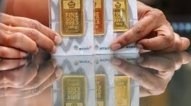 Harga emas Antam kembali pecahkan rekor mendekati 2 juta per gram hari ini. (Istimewa)