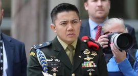 Sekretaris Kabinet Teddy Indra Wijaya resmi naik pangkat menjadi Letnan Kolonel di TNI AD. (Istimewa)