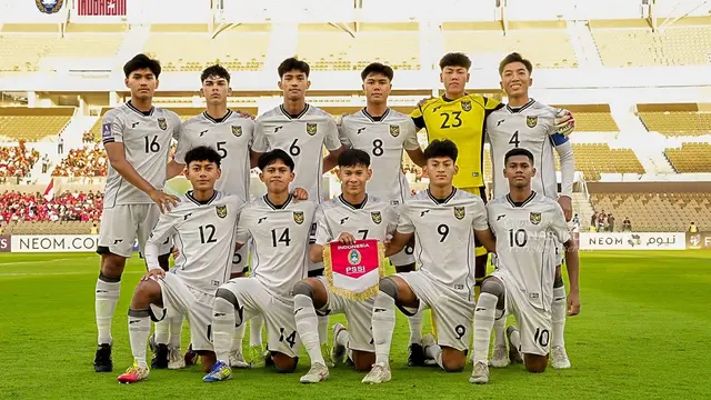 Timnas Indonesia U-17, Piala Asia U-17 2025, Garuda Muda vs Korea Selatan, Evandra Florasta, Nova Arianto, pertahanan solid. (Instagram PSSI)