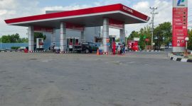Kepanjangan SPBU sebenarnya adalah Stasiun Pengisian Bahan Bakar Umum.(Muhammad Idris/Money.kompas.com)