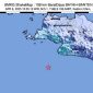 Gempa magnitudo 5,1 guncang barat daya Bayah, Banten. Terasa di beberapa daerah, belum ada laporan kerusakan atau korban jiwa. (Dok. BMKG)