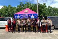 Kepolisian Resort Kota (Polresta) Tangerang menerapkan pengamanan ketat di berbagai lokasi wisata (Dok. Istimewa) 