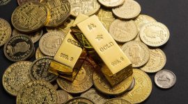 Harga Emas Global Tetap Tinggi Walaupun Sempat Terguncang. (Foto Ilustrasi Emas/Freepik)